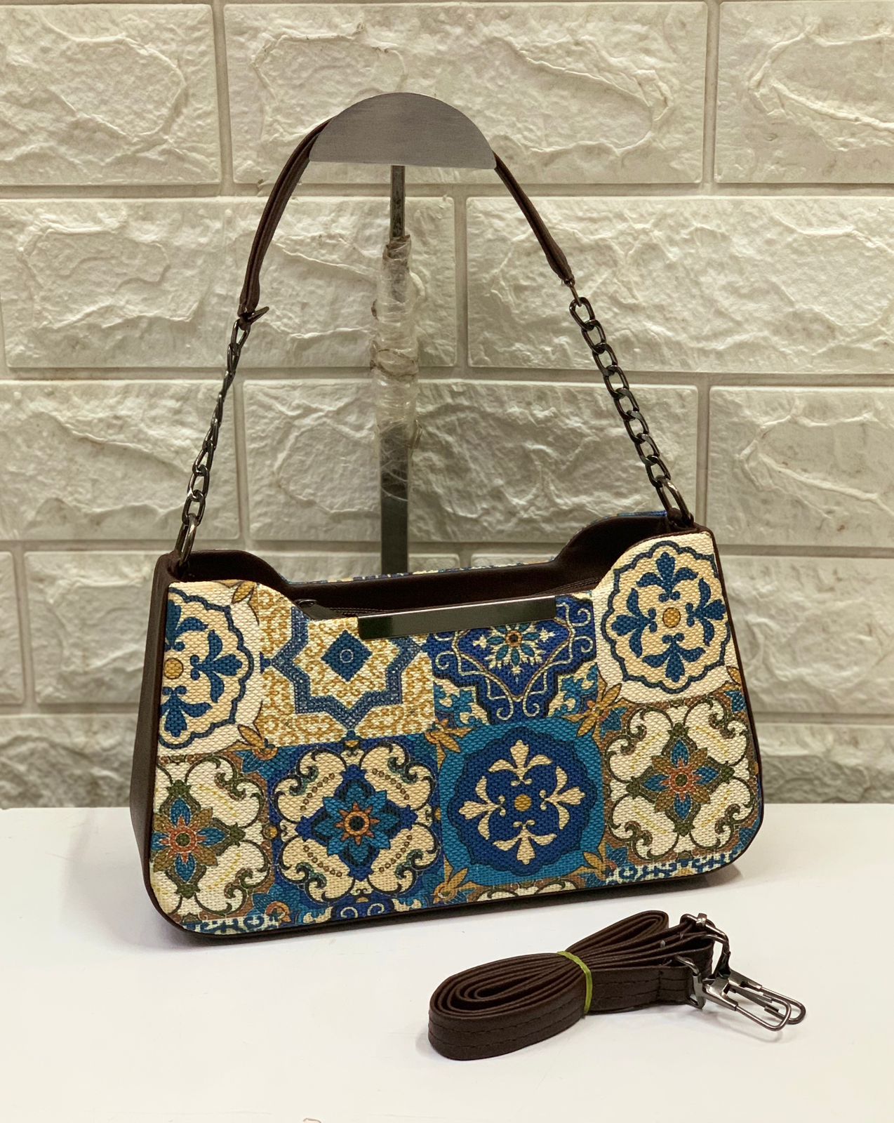 Bohemian Multi-Color Embroidered Shoulder Bag | Artisan Handcrafted Tote