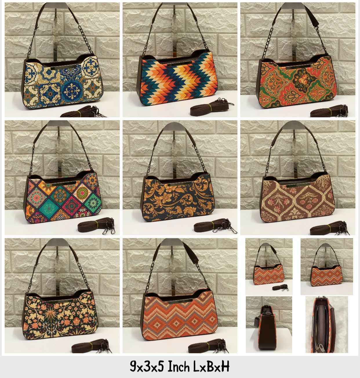 Bohemian Multi-Color Embroidered Shoulder Bag | Artisan Handcrafted Tote